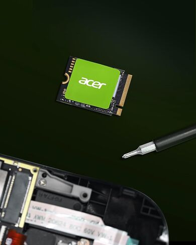 Acer MA200 M.2 2230 SSD NVMe 1TB, PCIe Gen 4, Read Speeds Up to 5200 MB/s, Great for Steam Deck, Asus ROG Ally, Microsoft Surface Handheld Gaming Devices Storage Expansion - BL.9BWWA.154 in Kuwait