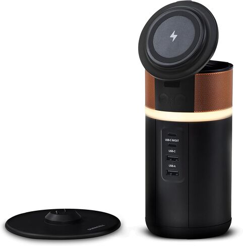 DURACELL M150 Power Station, Lightweight and Compact, Wireless Charging, Portable Charging Hub and Charger for Laptops, Phones, Tablets, Earbuds and Smartwatches, 150W (91 Wh) Dock Included in Saudi Arabia