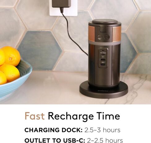 DURACELL M150 Power Station, Lightweight and Compact, Wireless Charging, Portable Charging Hub and Charger for Laptops, Phones, Tablets, Earbuds and Smartwatches, 150W (91 Wh) Dock Included in Saudi Arabia