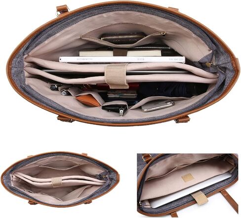 Water Resistant Nylon Laptop Tote Bag for Teacher Large Work Travel Purse fit up to 15.6 inch Laptop in Saudi Arabia