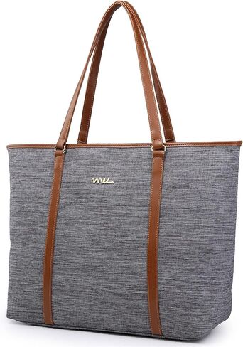 Water Resistant Nylon Laptop Tote Bag for Teacher Large Work Travel Purse fit up to 15.6 inch Laptop in Saudi Arabia