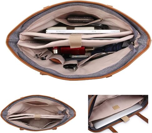 Water Resistant Nylon Laptop Tote Bag for Teacher Large Work Travel Purse fit up to 15.6 inch Laptop in Saudi Arabia