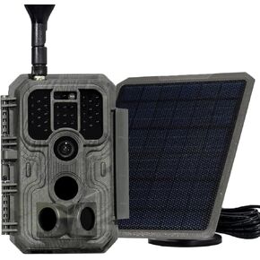 Rechargeable Cellular Trail Camera and Solar Panel Bundle