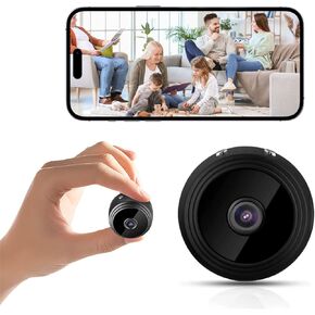 Hidden Cameras - Spy Camera - Nanny Cam - Mini Camera - 1080P HD Security - Small Wireless Surveillance with Motion Detection and Night Vision for Home Security
