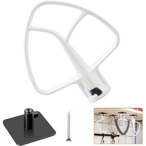 K45B Coated Flat Beater for KitchenAid 4.5-5 Quart Tilt-Head Stand Mixer Kitchen Aid Mixers Accessories, Kitchen Aid Paddle for Kitchenaid Mixer Attachments