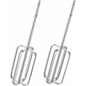 ANTOBLE Beaters for Hand Mixer for Hamilton Beach Mixer Attachments, Hand Mixer Whisk 62682RZ, 62692, 62695V, 64699, Stainless Steel Beater Replacement Parts Compatible with Hamilton Beach Hand Mixers