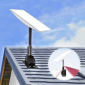 Starlink Gen 3 Long Wall Mount, Adjustable Starlink Mounting Kit with Gen 3 Mount Adapter, Compatible with V3 Dish, StarLink Pole Mount, Starlink Roof Mount for Starlink Internet Kit Satellite in Kuwait