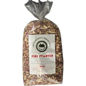 1 lb Bag Fire Starter/Lighter - Kiln-Dried Cedar. Bonfires, Campfires, Woodburning Stoves, Fireplaces. Indoor/Outdoor Use. Organic, Easy and Fast Ignitor