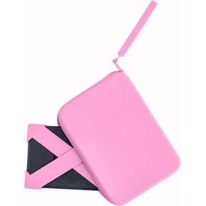 Strapsicle Bundle: Silicone Clutch & Hand Strap for Kindle Paperwhite 6.8" (11th & 12th Gen), Colorsoft, Signature Edition, and Other 6’’ E-Readers, Large - Candy Pink