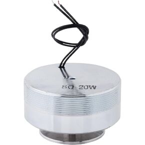 Hilitand Resonance Speaker 50MM All Frequency Resonance Speaker Vibration Strong Bass Loudspeaker 2 Inch for Computer Laptop MP3 MP4 Cd Mobile Phone PSP(4Ω 25W)