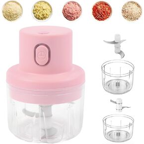 Mini Food Processor Electric Garlic Chopper Vegetable Chopper Food Chopper Veggie Chopper is Used In The Kitchen