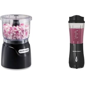 Hamilton Beach Electric Vegetable Chopper & Blender for Shakes and Smoothies