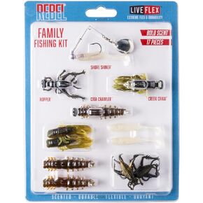 Rebel LIVEflex Family Fishing Kit