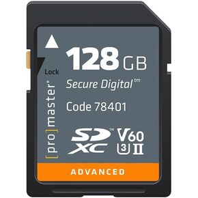 ProMaster SDXC 128GB Advanced UHS-II V60