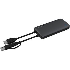 الهواء كله في محول متعدد المحور مع HDMI ، 3 USB Type-C ، منفذ شبكة واحد ، في وقت واحد قم بتوصيل الميكروفون أو الكاميرا أو السبورة الذكية أو التلفزيون للاجتماع الهجين BYOM