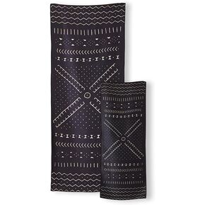 Nomadix Mud Cloth Bundle – Original Towel (72.5" x 30") & Mini Towel (40" x 16") – Quick-Dry, Sand-Resistant, Super Absorbent, Lightweight & Durable – Made from Recycled Materials