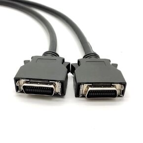 SCSI MDR 20Pin Male to Male Straight Snap Type Connector with Servo Cable 2M