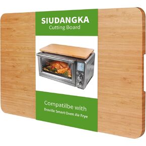 Cutting Board Compatible with Breville Smart Oven Air Fryer Pro, Accessories for BrevilleToaster Oven BOV800XL/845BSS/860BSS Air Fryer Countertop Convection Oven With Silicone Feet, Crate Extra Space