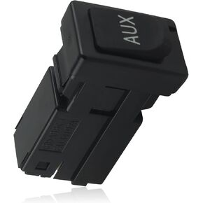 MOTOALL Aux Jack Port 86190-02010 Aux Port Auxiliary Input Jack Fit for Toyota Corolla 2009-2013 for Tacoma 2009-2012 for Tundra 2007-2014 for RAV4 2009-2010, Stereo Adapter Assembly