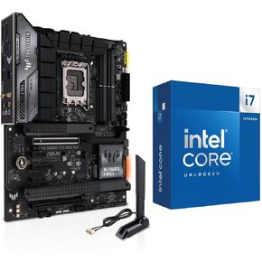 INLAND by Micro Center CPU Motherboard Intel i7-14700K 14th Gen 20-Cores LGA 1700 Desktop Processor with ASUS TUF Gaming Z790-Plus WiFi DDR5 Motherboard