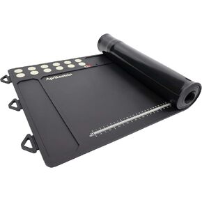 Gun Cleaning Mat Large 50.2" x 16.5" Rifle Shotgun Gunsmith Pad with Magnetic for All Guns Non-Slip Rubber Repair Workbench Mat Protects Work Surface from Solvents and Oil
