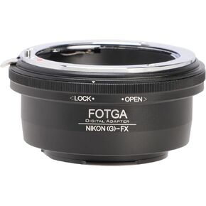 Hersmay Nikkor G-FX Lens Adapter for Nikon AI G-Lens to Fuji X Series Mirrorless Cameras for Fujifilm X-Pro1 X-Pro2 X-Pro3 X-E2 X-E3 X-A10 X-T1 X-T2 X-T3 X-T4 X-T10 X-T20 X-T30 X-T30II X-T100 X-H1
