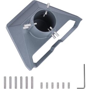 Starlink Gen3 Mount Adapter, Pipe Adapter Mounting Kit, Stainless Steel Pole Mount Plate Roof Mount Compatible with Starlink Gen3 Standard Antenna V3 Bracket Antenna Dish V3