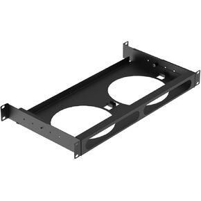 UCTRONICS Mac mini Rack Mount with Side Brackets, 19" 1U Rackmount Supports up to 2 Units of All Mac mini M2 and M1 Models