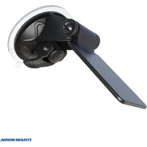 ARKON Mounts Windshield Suction Mount for EZ Pass Toll Transponders, Bluetooth GPS Receivers, and Radar Detectors | Strong Suction Mount | Reinforced Composite Construction for Durability | BT010