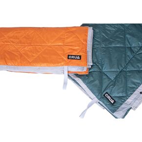 Crua Camping Blanket - Packable & Waterproof Warm Graphene Camping Quilt - Outdoor Blanket for Stadium, Backpacking, Camping, Travel, and Hiking