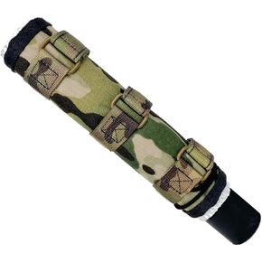 9 Inch Suppressor Cover Thermal Insulation Wrap with Burnproof Microfiber Sleeve for Hunting Shooting