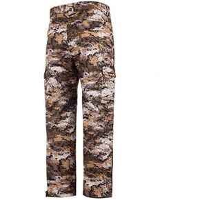 Huntworth Winsted Men's Tricot Waterproof Hunting Pants, Disruption Camo