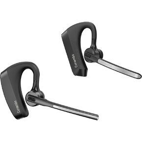 Conambo K10C&K21 Bluetooth Headset, Wireless Bluetooth Earpiece with CVC8.0 Dual Mic Noise Canceling 16 Hrs Talking Time for Truck Driver iPhone Android Cell Phones