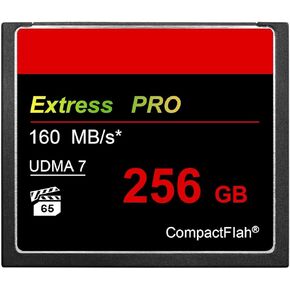 256GB UDMA high-Speed CF Card 160MB/s Transmission Speed