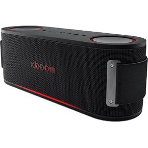 LG xboom Bounce by will.i.am, xboom Signature Sound, Portable Bluetooth Speaker, IP67 Dust and Water Resistant, up to 30 Hours of Playback, MIL-STD 810H Durability, Adjustable Carrying Strap