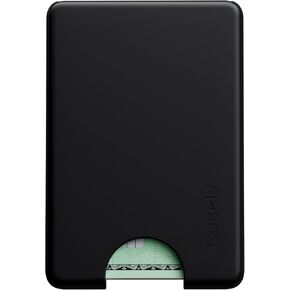 Casely MagWallet | Into The Wild | Black Leopard | Slim Wallet Card Holder | Compatible with MagSafe | Soft-Touch Hard Silicone | Holds Up to 3 Cards