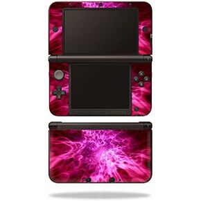 MightySkins Skin Compatible with Nintendo 3DS XL Original (2012-2014 Models) Sticker Wrap Skins Red Mystic Flames
