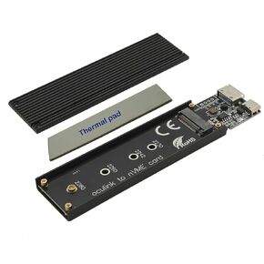 Sintech Oculink SFF-8611/8612 M.2(NGFF) NVMe SSD External Case with Oculink 50cm Cable,Comatible with SteamDeck GDP Thinkbook 14+/16+ UM780 XTX AOOSTAR Mini PC