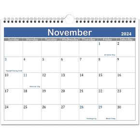 2025 Wall Calendar -Hanging Calendar 2024-2025 from Oct. 2024 to Dec. 2025, Simple Large Wall Calendar(14.5" x 11.5"), 6 Different Page Styles,Perfect for Office,Home or School