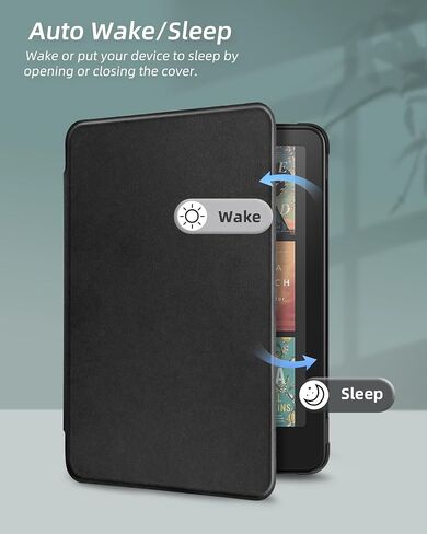 WALNEW Magnetic Case for 7" Kindle Paperwhite 12th Gen 2024 and Kindle Colorsoft Signature Edition, Compatible with iPhone MagSafe, for PopSockets Grip/Anker Wireless Charging Pads/Magnetic Stand in Saudi Arabia