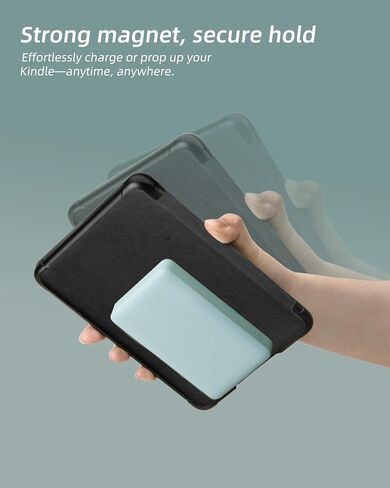 WALNEW Magnetic Case for 7" Kindle Paperwhite 12th Gen 2024 and Kindle Colorsoft Signature Edition, Compatible with iPhone MagSafe, for PopSockets Grip/Anker Wireless Charging Pads/Magnetic Stand in Saudi Arabia