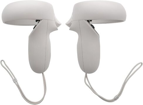 حزام معصم Hupaivrmrar لـ Meta Oculus Quest 2 أحزمة وحدة تحكم بديل قابل للتعديل سهلة إرفاق حزام يدوي متين (زوج واحد) (أخضر) in Kuwait