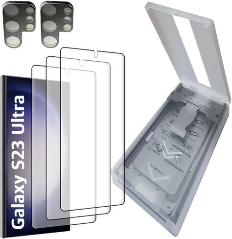 [5+2] 5 Anti-glare(matte) TPU film Screen protector + 2 Lens Protector for Samsung Galaxy S25 Ultra 5G 2025 Easy to Install [Perfect Fit for 3D edge Screen] (N) in Saudi Arabia