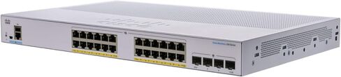 Cisco Business CBS250-24P-4G Smart Switch | 24 Port GE | PoE | 4x1G SFP (CBS250-24P-4G-NA) (Renewed) in Saudi Arabia