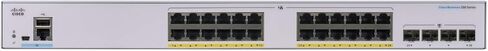 Cisco Business CBS250-24P-4G Smart Switch | 24 Port GE | PoE | 4x1G SFP (CBS250-24P-4G-NA) (Renewed) in Saudi Arabia