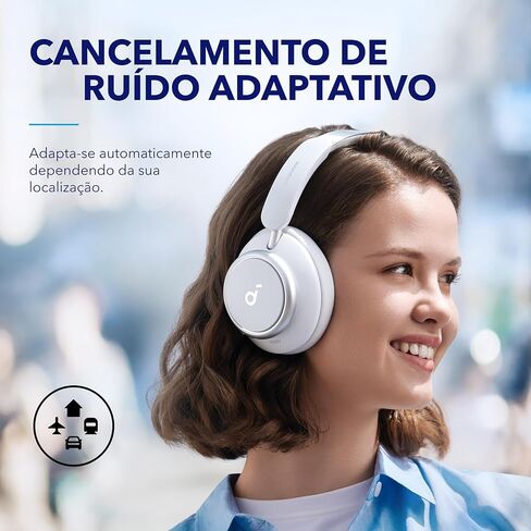 Soundcore by Anker Space Q45 Adaptive Active Noise Cancelling Headphones, Reduce Noise By Up to 98%, 50H Playtime, App Control, LDAC Hi-Res Wireless Audio, Comfortable Fit, Clear Calls, Bluetooth 5.3 in Kuwait