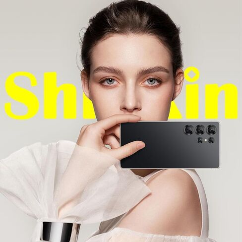 Camera Lens Protector for Samsung Galaxy S25 Ultra 5G, Tempered Glass Individual Metal Ring Camera Cover, Anti-Scratch Case Friendly Camera Protector for Galaxy S25 Ultra - Titanium Silverblue in Kuwait