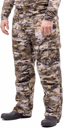 Huntworth Winsted Men's Tricot Hunting Hunting Pants ، Camo Camo in Kuwait