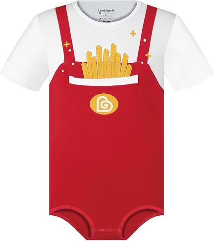 Mens Bodysuit Cotton Onesie Pajamas Leotard Crotch Snap Shirt Romper for Men in Kuwait