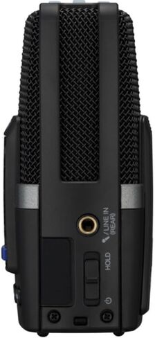 Zoom H2essential Multi-Mic Handy Recorder, 32-Bit Float, Portable Recorder, 3 Built-in Microphones, Mono, Stereo, and Surround Sound, Records to SD Card, USB Mic, for Music, Podcast, & More in Kuwait